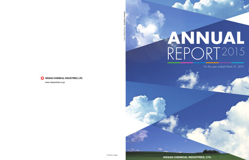 Thumbnail Nissan Chemical Annual Report 2015
