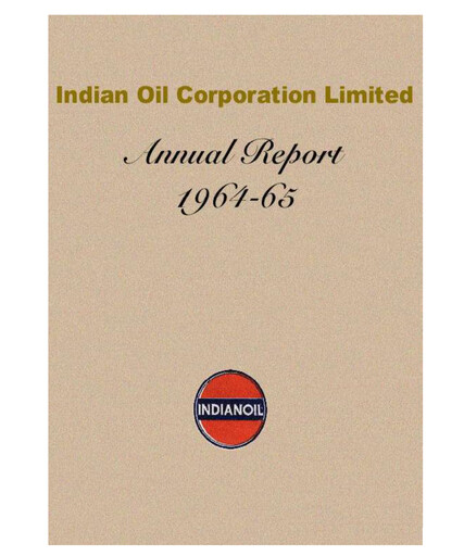 Thumbnail Indian Oil Annual Report 1964-1965