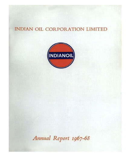 Thumbnail Indian Oil Annual Report 1967-1968