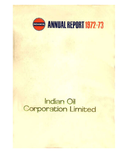 Thumbnail Indian Oil Annual Report 1972-1973