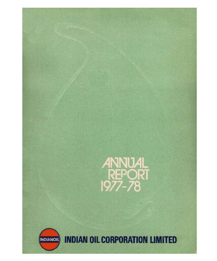 Thumbnail Indian Oil Annual Report 1977-1978