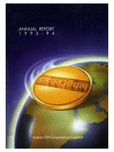 Thumbnail Indian Oil Annual Report 1993-1994