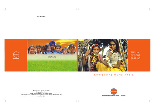 Thumbnail Indian Oil Annual Report 2007-2008