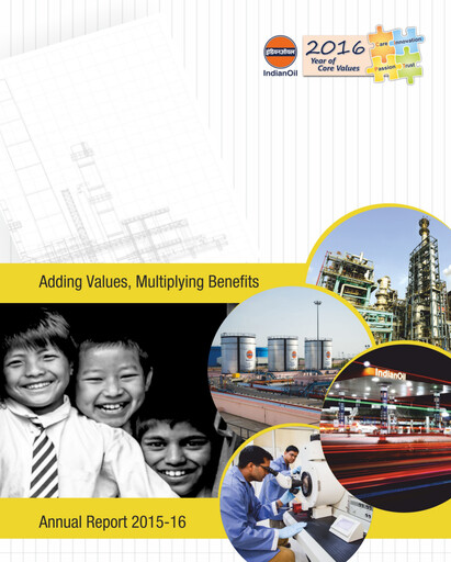 Thumbnail Indian Oil Annual Report 2015-2016