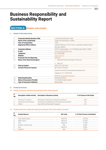 Thumbnail Indian Oil ESG Report 2023-2024