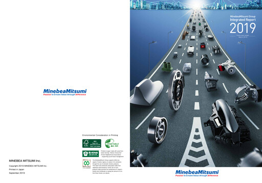 Thumbnail MinebeaMitsumi
 Annual Report 2019