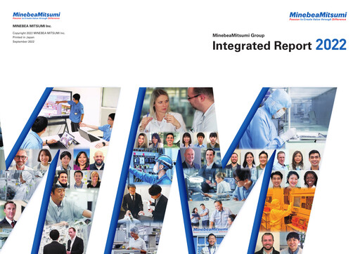 Thumbnail MinebeaMitsumi
 Annual Report 2022