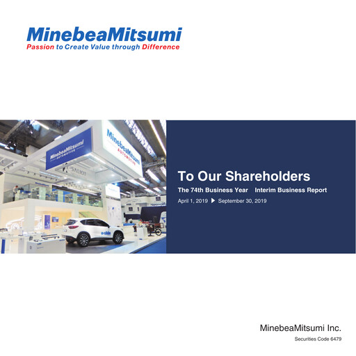 Thumbnail MinebeaMitsumi
 Half-year Report 2019-h1