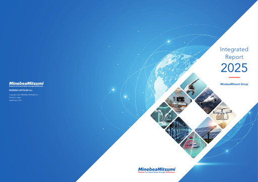 Thumbnail MinebeaMitsumi
 Integrated Report 2025