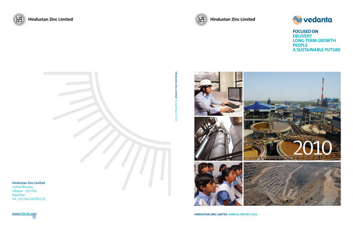 Thumbnail Hindustan Zinc
 Annual Report 2009-2010