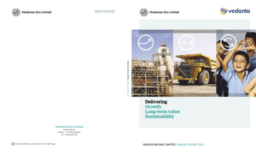 Thumbnail Hindustan Zinc
 Annual Report 2010-2011