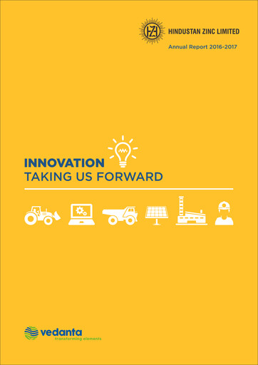 Miniature Hindustan Zinc
 Rapport annuel 2016-2017