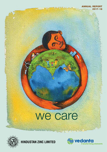 Miniature Hindustan Zinc
 Rapport annuel 2017-2018