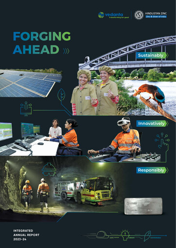 Miniature Hindustan Zinc
 Rapport annuel 2023-2024