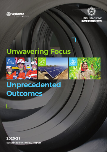 Thumbnail Hindustan Zinc
 Sustainability Report 2020-2021