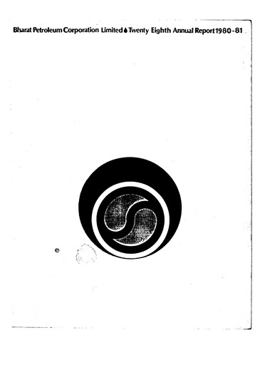 Thumbnail Bharat Petroleum
 Annual Report 1980-1981