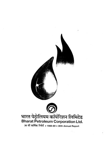 Thumbnail Bharat Petroleum
 Annual Report 1988-1989
