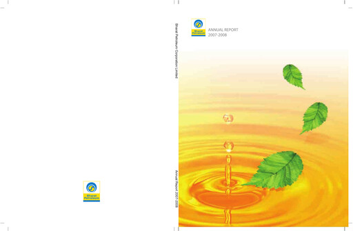 Thumbnail Bharat Petroleum
 Annual Report 2007-2008