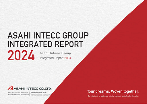 Thumbnail Asahi Intecc Annual Report 2024