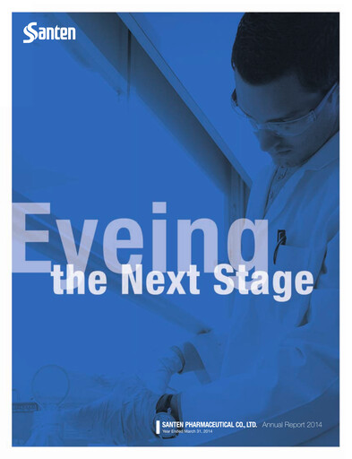 Thumbnail Santen Pharmaceutical
 Annual Report fy2014