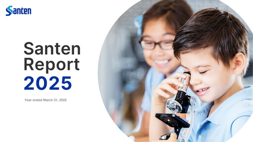 Thumbnail Santen Pharmaceutical
 Annual Report fy2025