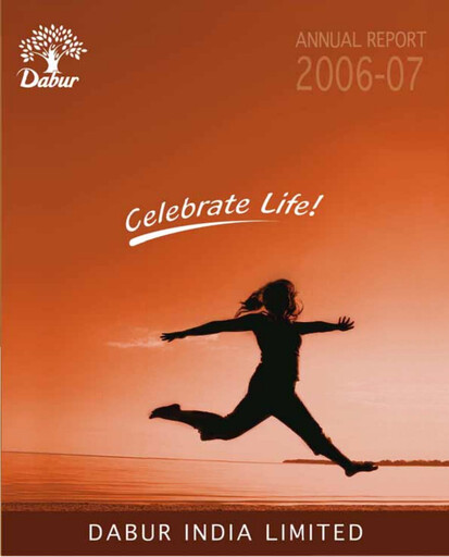 Thumbnail Dabur Annual Report 2006-2007