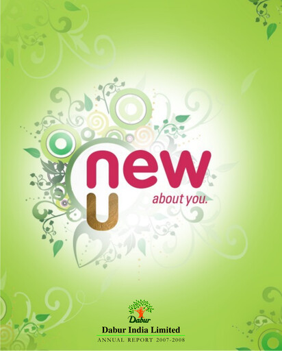 Thumbnail Dabur Annual Report 2007-2008