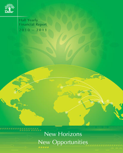 Miniature Dabur Rapport semestriel 2010-h1