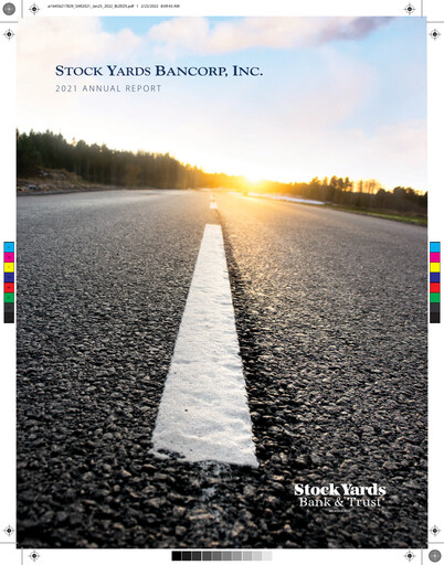 Thumbnail Stock Yards Bancorp Annual Report 2021
