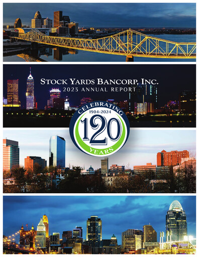 Thumbnail Stock Yards Bancorp Annual Report 2023