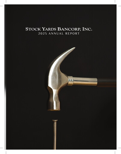 Thumbnail Stock Yards Bancorp Annual Report 2025