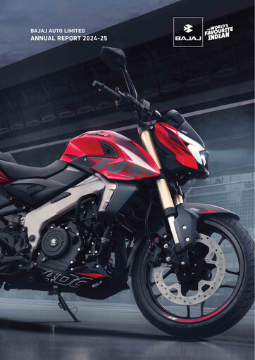 Thumbnail Bajaj Auto Annual Report 2024-2025