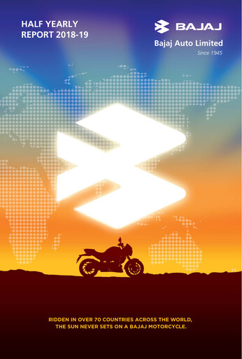 Thumbnail Bajaj Auto Half-year Report 2018-h1