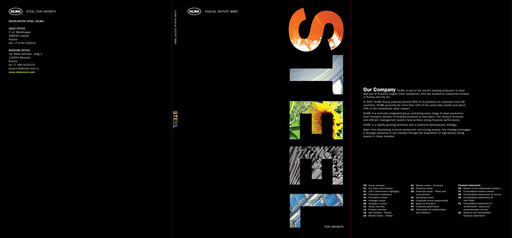 Thumbnail Novolipetsk Steel
 Annual Report 2007