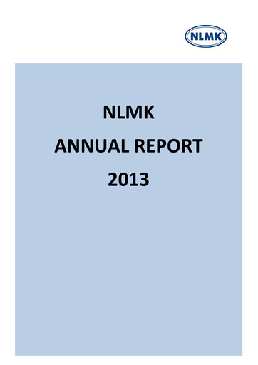 Thumbnail Novolipetsk Steel
 Annual Report 2013