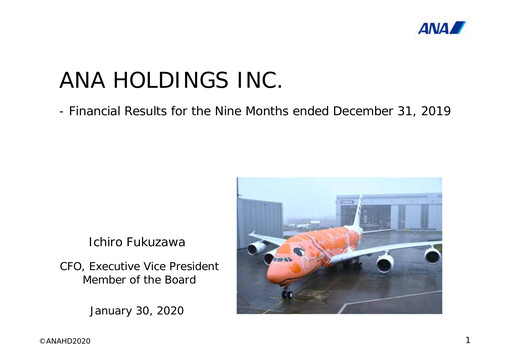 Thumbnail ANA Holdings
 Quarterly Report 2019-q3