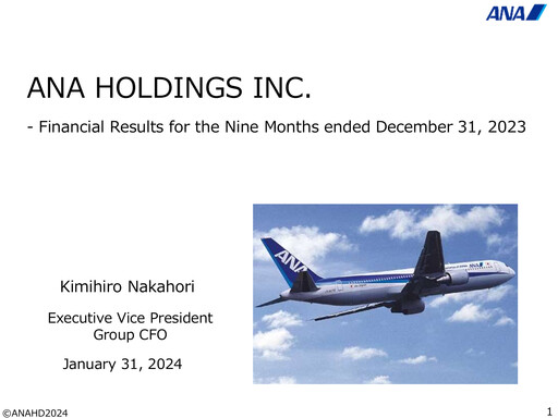 Thumbnail ANA Holdings
 Quarterly Report 2023-q3