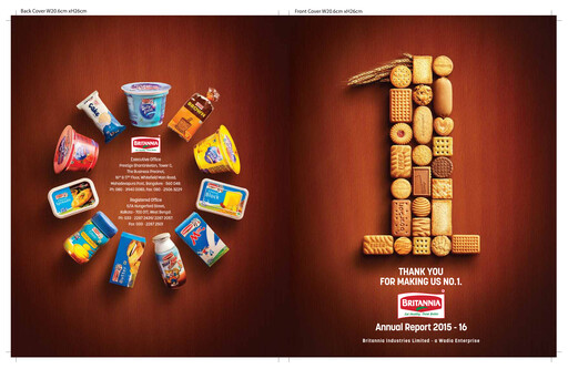 Thumbnail Britannia Industries
 Annual Report 2015-2016