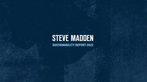 Thumbnail Steve Madden
 Sustainability Report 2022