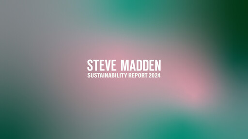 Thumbnail Steve Madden
 Sustainability Report 2024