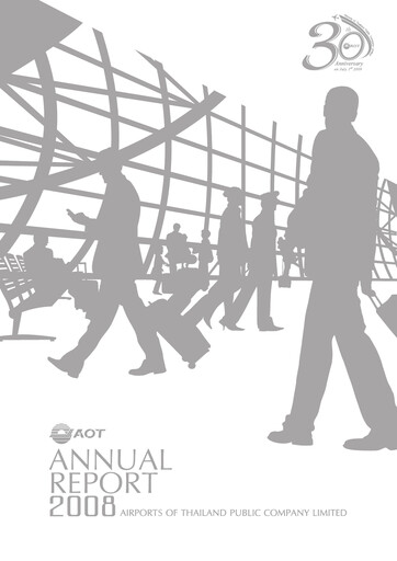 Thumbnail Airports of Thailand Annual Report 2008