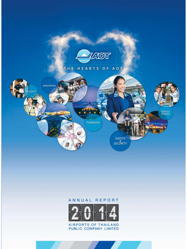 Thumbnail Airports of Thailand Annual Report 2014