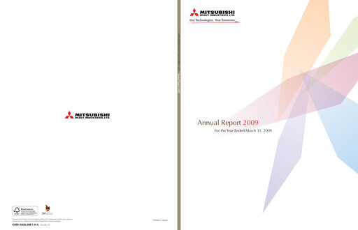 Thumbnail Mitsubishi Heavy Industries Annual Report 2009