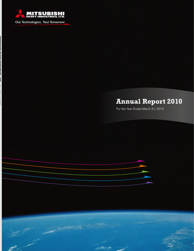 Thumbnail Mitsubishi Heavy Industries Annual Report 2010