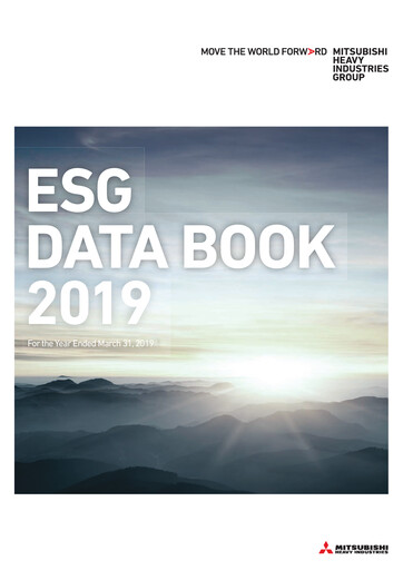 Vorschaubild Mitsubishi Heavy Industries ESG-Bericht 2019