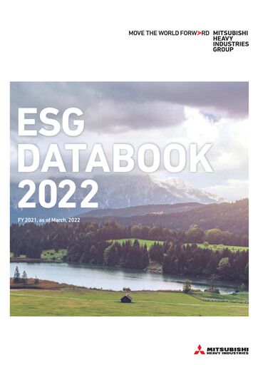Vorschaubild Mitsubishi Heavy Industries ESG-Bericht 2022