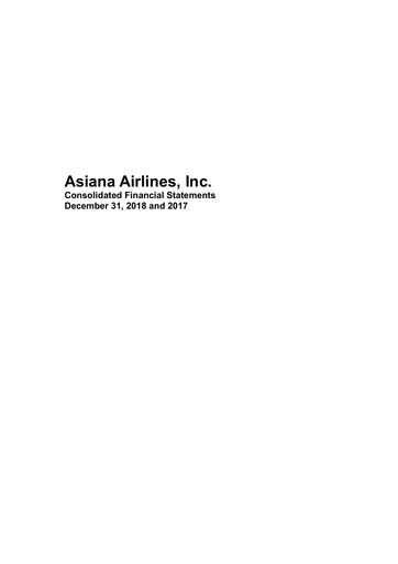 Thumbnail Asiana Airlines
 Financial Statement 2017-2018