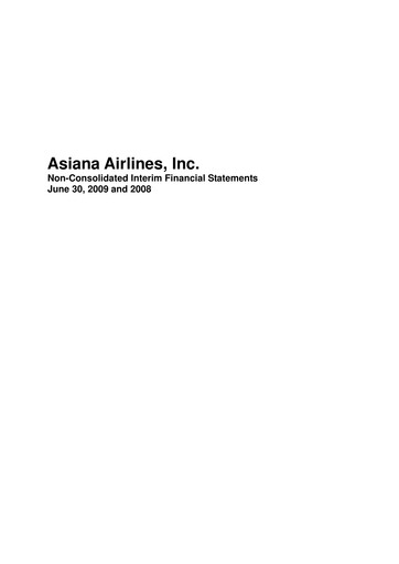 Thumbnail Asiana Airlines
 Half-year Report 2009-h1