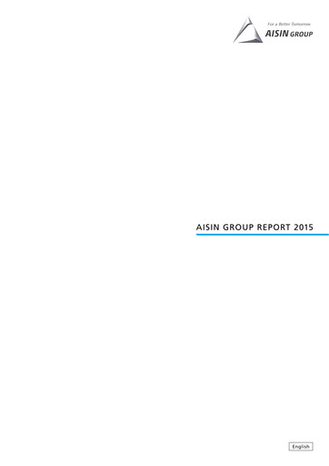 Thumbnail Aisin Seiki
 Annual Report 2015