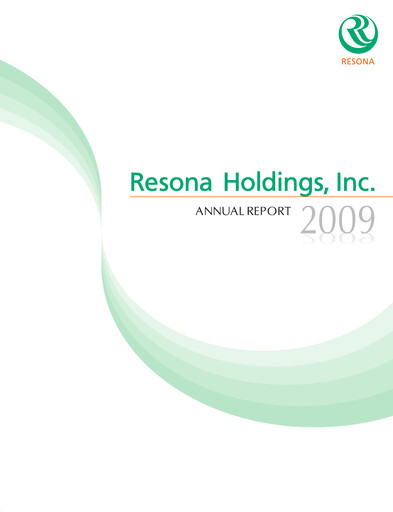 Thumbnail Resona Holdings
 Annual Report 2009